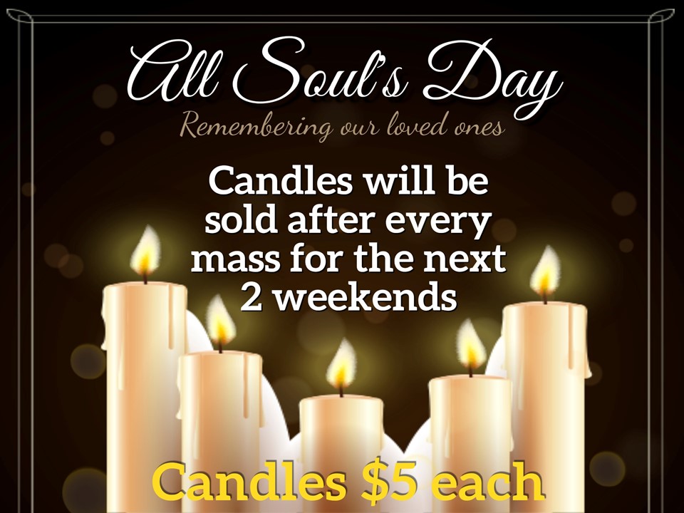 All Souls Day Candles