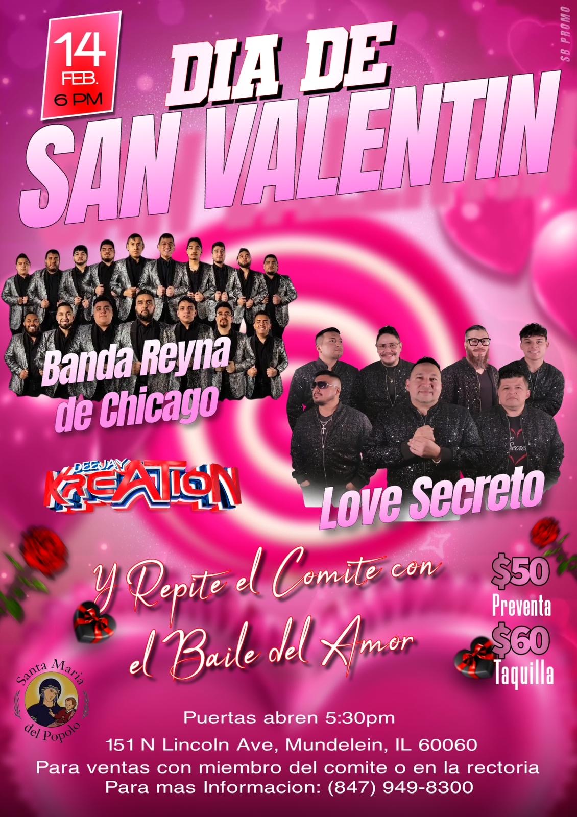 Baile de Dia de San Valentín