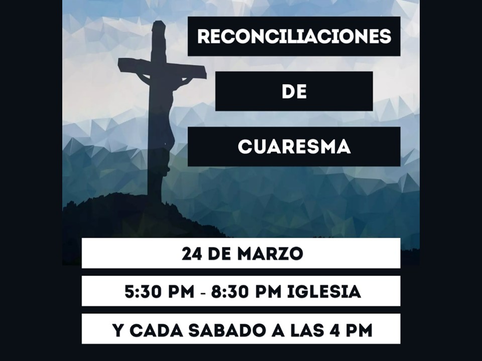 Reconciliaciones en Cuaresma
