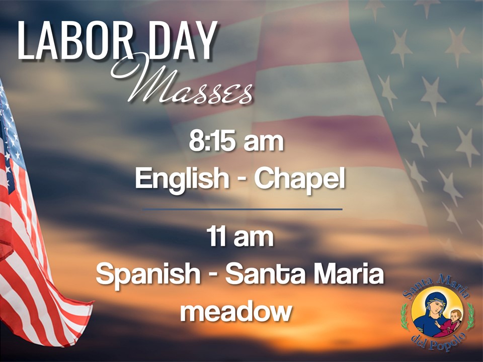 Labor Day Masses