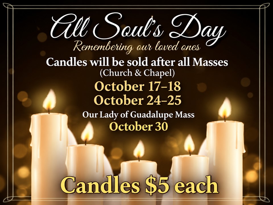 All Souls Day Candles